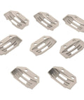 Universal Alloy Needle Plate Model 1-2 For Sewing Machines, Heavy Duty Workhorse Textile And Garment Spare Part With High Traction Feeding And Noise Reduction, Built For Mass Production And Rain Gear Manufacturing, alloy sewing plates