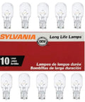 10-pack of 921 Long Life High Performance Automotive Incandescent Bulb 35965 with packaging for nighttime visibility