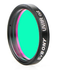 1.25 Inch UV IR Cut Telescope Filter Keeps Planetary Shots Crisp By Blocking Ultraviolet And Infrared Light With Multi Coated Optics Great Lens Protection For CCD DSLR WebCam Astrophotography.