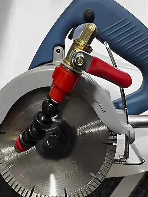 Super Clean Angle Grinder Water Spray Nozzle With Dust Suppression Coolant Mist System Kit. Features Durable Metal And Abs Construction For Rust Resistance Plus A 16 Foot Hose To Lock In Cutting Dust Instantly Keep Your Work Area Clear And Boost Tool