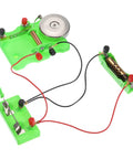 Hands On Magnetism Lab Kit With Electric Bell Induction Circuit Electromagnet Switch And Battery Box Educational Set
