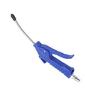 Heavy Duty Abs Dust Blow Gun For Auto Garage And Vehicle Cleaning With Interchangeable Tips lightweight blue handle air blaster