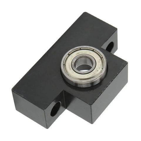 EF12 Ball Screw Support With Bearing For CNC Router And Lathe, heavy duty high carbon steel ballscrew mount block