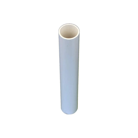 3 Inch By 2 Foot Schedule 40 PVC Pipe Fitting For Pressure And DWV Plain End shown vertically