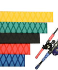 X Tube Heat Shrink Sleeve for Fishing Rod Handle Grip, various colors, non-slip, waterproof, 25/30/35mm diameter, 40-inch