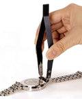 Watch Spring Bar Tweezers With Dual Fork Tips No Slip Tool For Quick Spring Bar Removal Built For Watchmakers And Repair Pros Universal Fit
