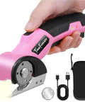 Heavy Duty 4V Electric Cardboard Cutter With Bright Led Light, Ergonomic Handle for Easy Shipping And Packing Boxes, fast automatic cutting tool in hand.