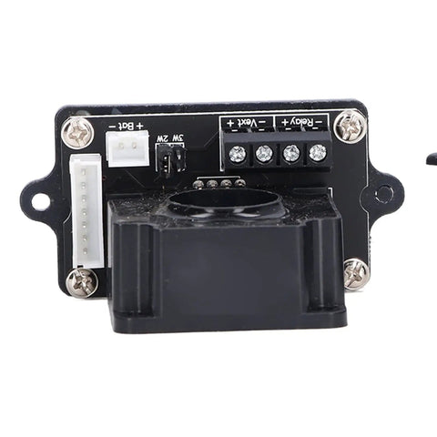 Voltage Meter With Auto Identification And Bidirectional Current Detection back panel view, connectors visible