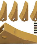 Five Pack 230SP Excavator Bucket Teeth With Flex Pins 23FP For 23 And 230 Series Skid Steer Loaders And Excavators