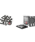 Skateboard Truck Hardware Kit With Phillips Cross Bolts And One And A Quarter Inch Riser Pad For A Smooth Sturdy Setup Genuine Parts