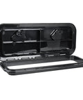 Heavy Duty Boat Hatch Cover Built Like A Tank With Premium Abs Plastic For Tight Deck Access Features dual recessed handles and smooth hinge.