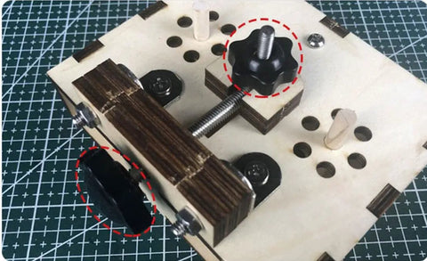 Wooden Ship Model Tools Set With Wood Strip Bending Tool and Building Kit for Model Ship Builders, precise hull bending machine close-up