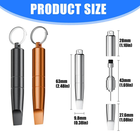 All In One Handy Multitool For Home And Outdoors With Package Opener Brush And Phone Ejector Rugged Metal Build Compact