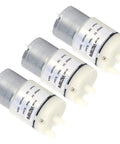 3 Pack Micro Diaphragm Pump Dc 6V Mini Water Air Motor, compact design for aquarium and DIY use, reliable low voltage operation.