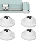 4 Pack Mini Caster Wheels For Maker And Explore Air Self Adhesive Roller Ball Bearings 360 Degree Rotation with craft machine