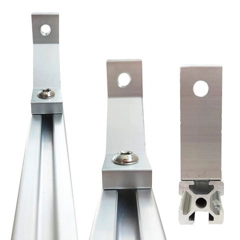 Heavy Duty 2020 Aluminum Extrusion Corner Brackets and 20 Series Extrusion Connectors Kit with T Slot L Brackets and Screws