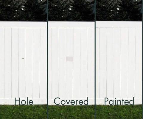 Vinyl Siding Patch Kit For Exterior Repairs, 12 Peel And Stick Patches To Cover Cracks And Holes, Easy Install, Weatherproof PVC Patches, Each Patch 6.3 Inches By 4.75 Inches, Quick DIY Fix For Homeowners