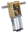 Heavy Hitter Brushed DC Gear Motor Churning Out Steady 34RPM Torque Via Dual Shafts And All Steel Gears Built Rock Solid for robot projects