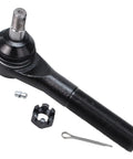 4X4 Front Tie Rods And Track Bar Kit For 1994 1995 1996 1997 Dodge Ram 1500 With Dana 44 Axle Includes Front Inner Outer Tie Rod Ends And Adjusting Sleeves For A Stiffer More Stable Suspension, black tie rod end with sleeve and cotter pin