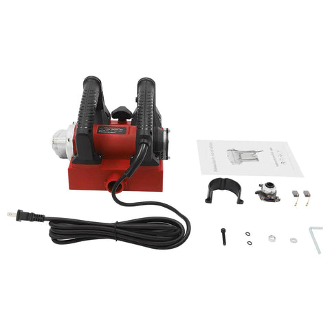 Heavy Duty 1300W Electric Wall Paint Scraper For No Sweat Putty Removal And Concrete Surface Prepping Featuring Pro Grade multi blade handheld wall planer with ergonomic handles.