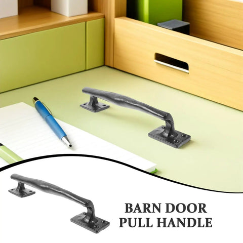Cast Iron Gate Pull Handles 2 Pack Vintage Door Grip Heavy Duty Outdoor Fence Hardware For Barns Sheds And Backyards Direct From The Farm Straight Up Badass Grip Built Tough For All Weather Years Ahead