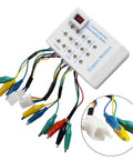 Tough As Nails ABS Shell Brushless Motor Controller Tester For Ebikes With Hall Sensor Detector, diagnostic unit with wiring clips.