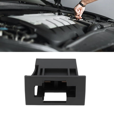 Pair Of Rock Solid Automotive Blade Fuse Holders For Surface Mount PCB And Flush Panel Install Provides A Hassle Free Upgrade With Up To Thirty Amp Capacity For Cars Trucks Motorcycles Marine Rigs And Low Voltage Electrical Wiring, showing holder shape and use.