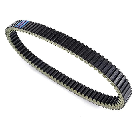 Top Tier Motorcycle Drive Belt For Kymco MXU 375 Maxxer And UXV 450i Replacement durable black V-belt design for high mileage performance.