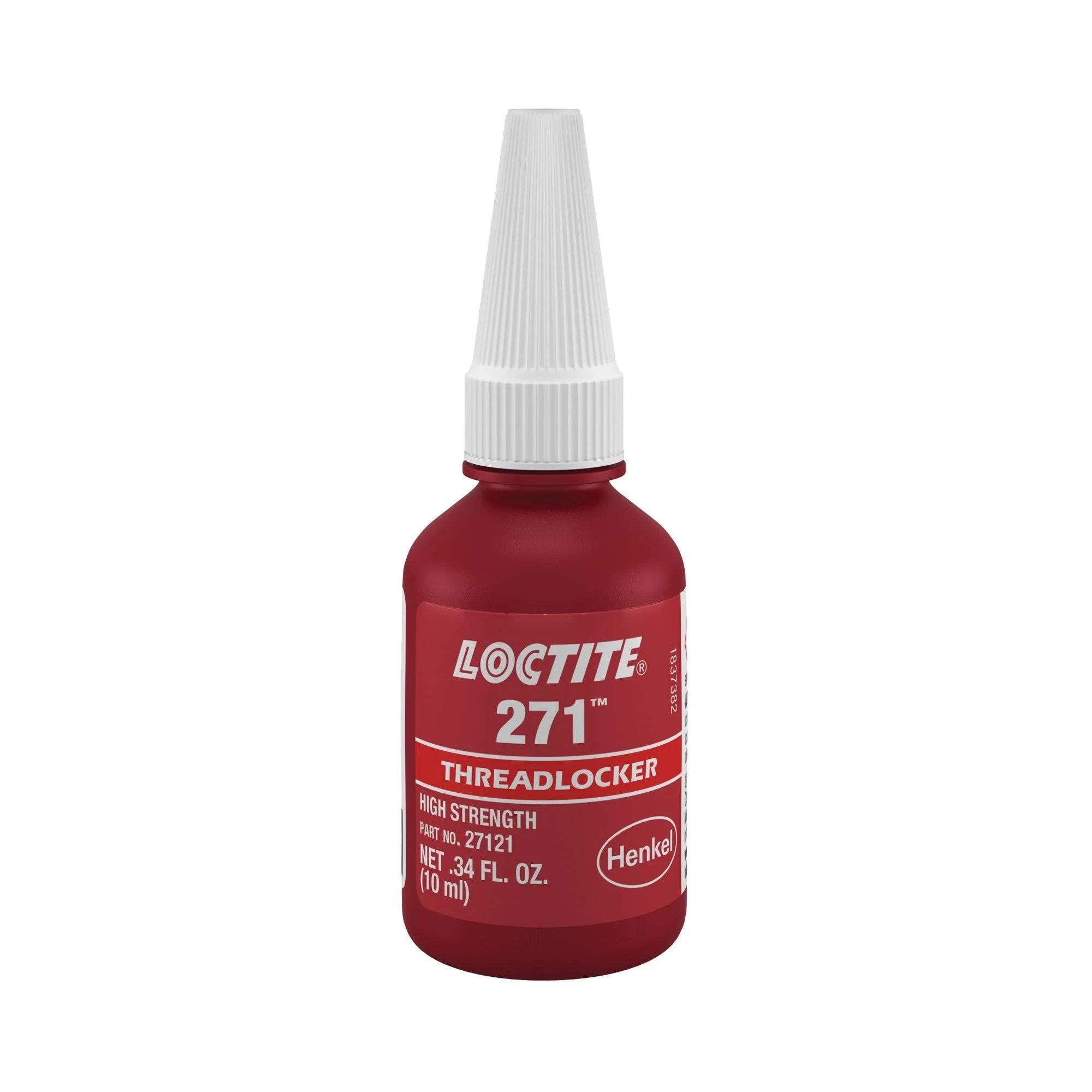 Red Thread Locker 271 Low Viscosity High Strength For Fasteners Up To 1 ...
