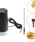 Long Range 915MHz LoRa Antenna With Magnetic Base, SMA Male Connector, IPEX Extension Cable, for trunk car mount use