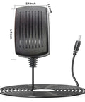 Replacement AC Wall Power Adapter For Kross 61 And 88 Key Music Workstation Keyboard Synthesizer PSU with cable coiled