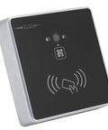 2D QR Access Control Card Reader And Barcode Scanner for Wiegand RS232 RS485 TTL angled view showing interface design