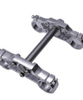 Beefed Up 45 To 48 Millimeter Triple Tree Fork Clamp Assembly for Apollo Pit Dirt Bike CNC aluminum riser mounts