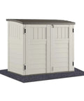 Outdoor Storage Shed Mat For Patio And Carport, Waterproof And Dustproof Non Slip Backing Keeps Liquids Out, Soft Floor Cover