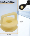 Shift Cable Bushing Kit For Transmission Shifter Linkage TPU Replacement Set 14092 shown in 0.5 inch size.