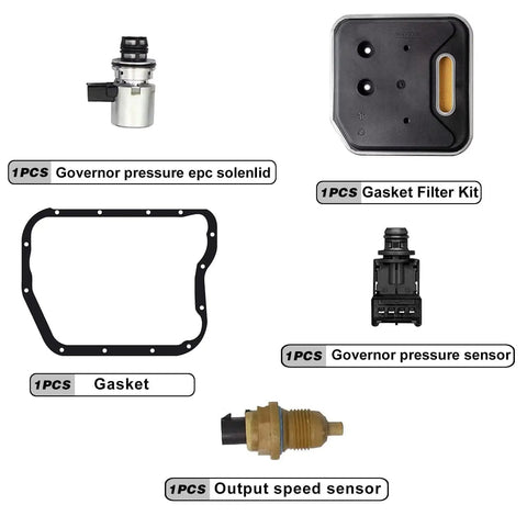 Transmission Governor Pressure Sensor Solenoid Transducer With Filter Gasket For Dodge Ram 1500 2500 3500 2000 2006 parts kit