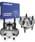 Rear Wheel Hub Bearing Assemblies With ABS Replacement Dual Pack For 2005-2010 Jeep Grand Cherokee And 2006-2010 Jeep Commander Left And Right
