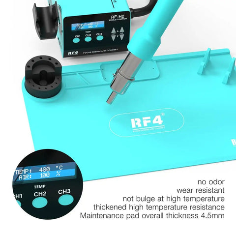 Dope Heat Resistant Silicone Soldering Mat For Electronics Repair Large Anti Static Work Pad For RF4 BGA And Soldering Iron