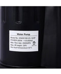 Heavy Lift Submersible Sump Pump Built With A Rock Solid Quarter Horsepower Motor And Ten Foot Cord with technical label details.