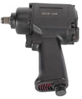 Heavy Duty Air Powered Impact Wrench Featuring Badass Alloy Steel Build And Smooth Torsion Control Crafted For Shop Guys Pumping Out Serious 520 Newton Meter Torque On Every Job Site side view showing handle and trigger mechanism.