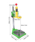 Alloy Steel Drill Press Stand Built To Last With 60mm Travel Depth Adjustment For 38 To 43mm Power Drills Rotatable Design