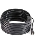 Coiled Roof Heat Cable For Snow And Ice Dam Prevention Self Regulating Heating Cable For Roof And Gutters 8 Watts Per Foot 60 Foot Length