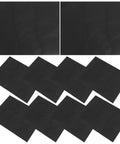10 Piece Floral Embossed Kraft Paper Sheets With Polka Dot Texture For Bouquet Wrapping Pro Florist Grade Packaging Black Sheets