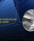 Reflector detail of EA81 Cree XHP50 Powerhouse AA Searchlight Flashlight With 2150 Lumens And 462m Throw, Beast Mode Bright Handheld Beam
