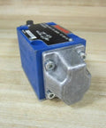 R900415572 Directional Hydraulic Valve 4WMU6E5O With Limit Switch Roller, metal build, ideal for industrial hydraulics, perspective view