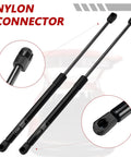 Heavy Duty Front Hood Gas Struts Built Tough As Nails For Toyota Camry 2018 To 2023 with nylon connectors for smooth lift performance.