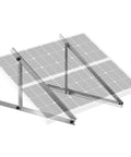 50 Inch Solar Panel Mounting Brackets With 0-90 Degree Adjustable Tilt, Lightweight Aluminum Brackets supporting solar panel