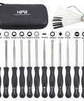 12 Pack Carburetor Adjustment Tools Kit For 2 Cycle Small Engines Fits Poulan Husqvarna Stihl Echo Trimmer Chainsaw Weedeater And More Pro Grade Carb Tuning Set with cleaning brushes and case