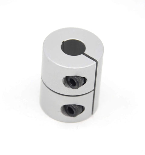 Befenybay shaft coupling, two-piece aluminum, 25mm long, 20mm diameter, 5–8mm bore, for 3D printer/CNC, pack of 2