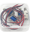 Tiny 12V Micro Push Pull Solenoid Electromagnet in 4-pack with durable metal build and wiring for DIY projects and small automation